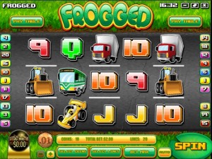 frogged slot screen big