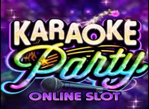 Karaoke party slot logo